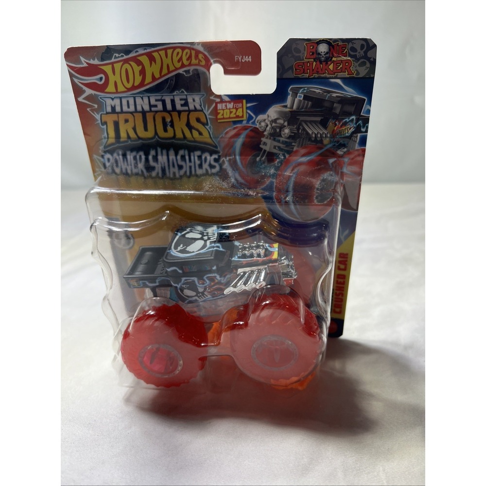 Hot Wheels Monster Trucks Pwr Smashers 2024. Bone Shaker